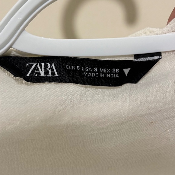 Zara Ruffle Shirt with Ties (3 for $45) - Picture 2 of 5